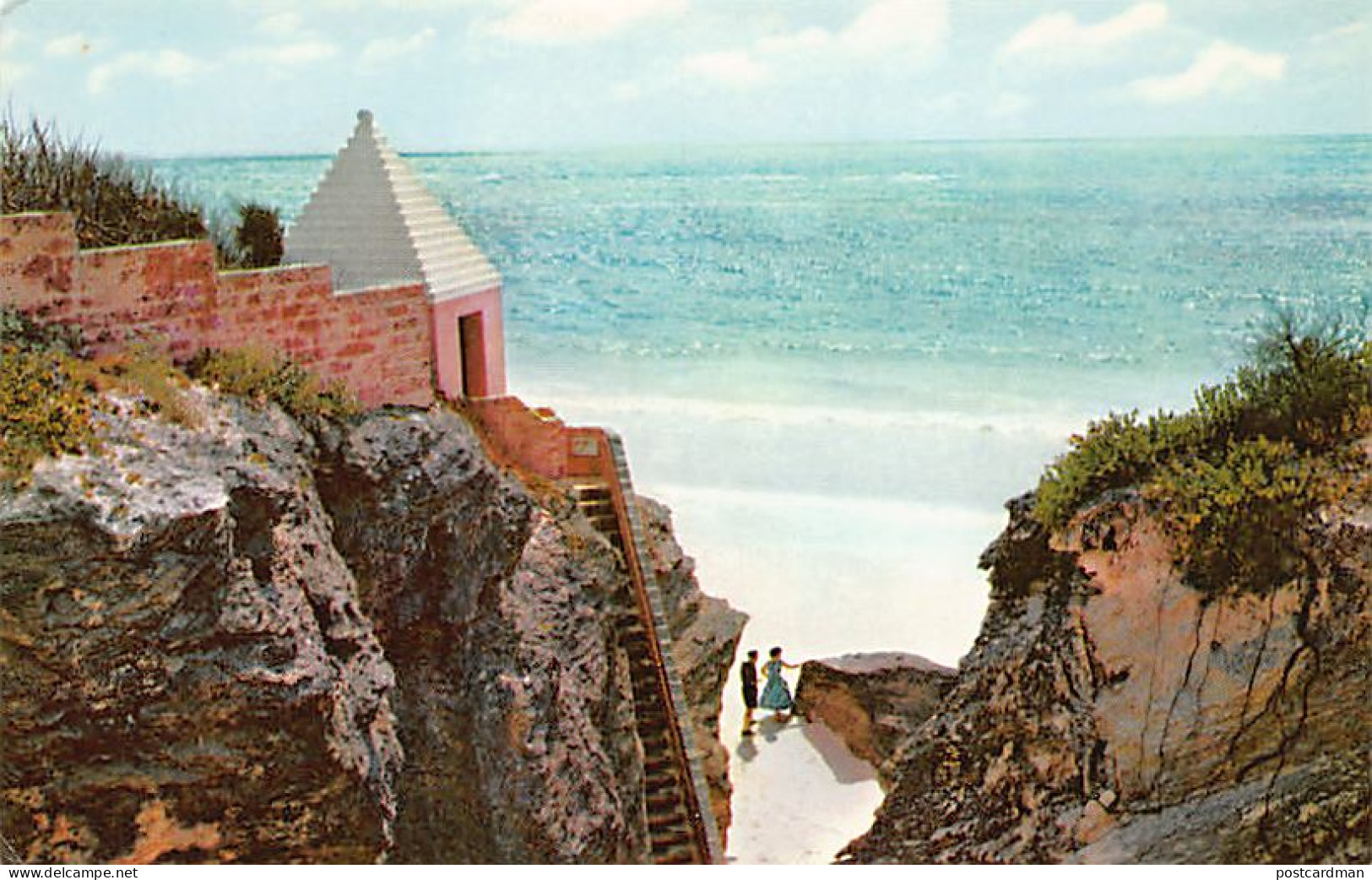 Bermuda - A Secluded Cove On The Island - Publ. Pan Am  - Bermuda