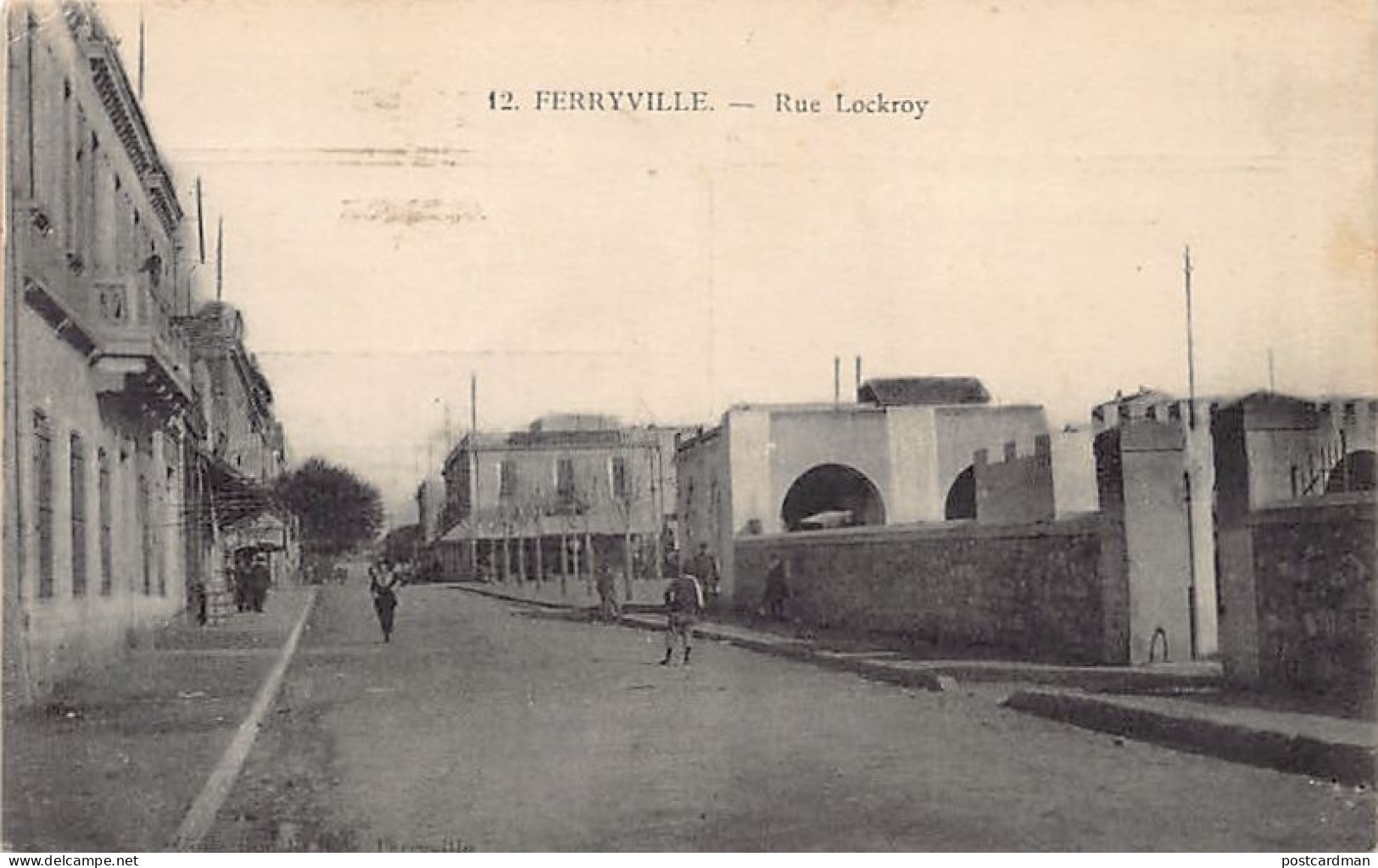 Tunisie - FERRYVILLE - Rue Lockroy - Ed. Inconnu 12 - Tunisia