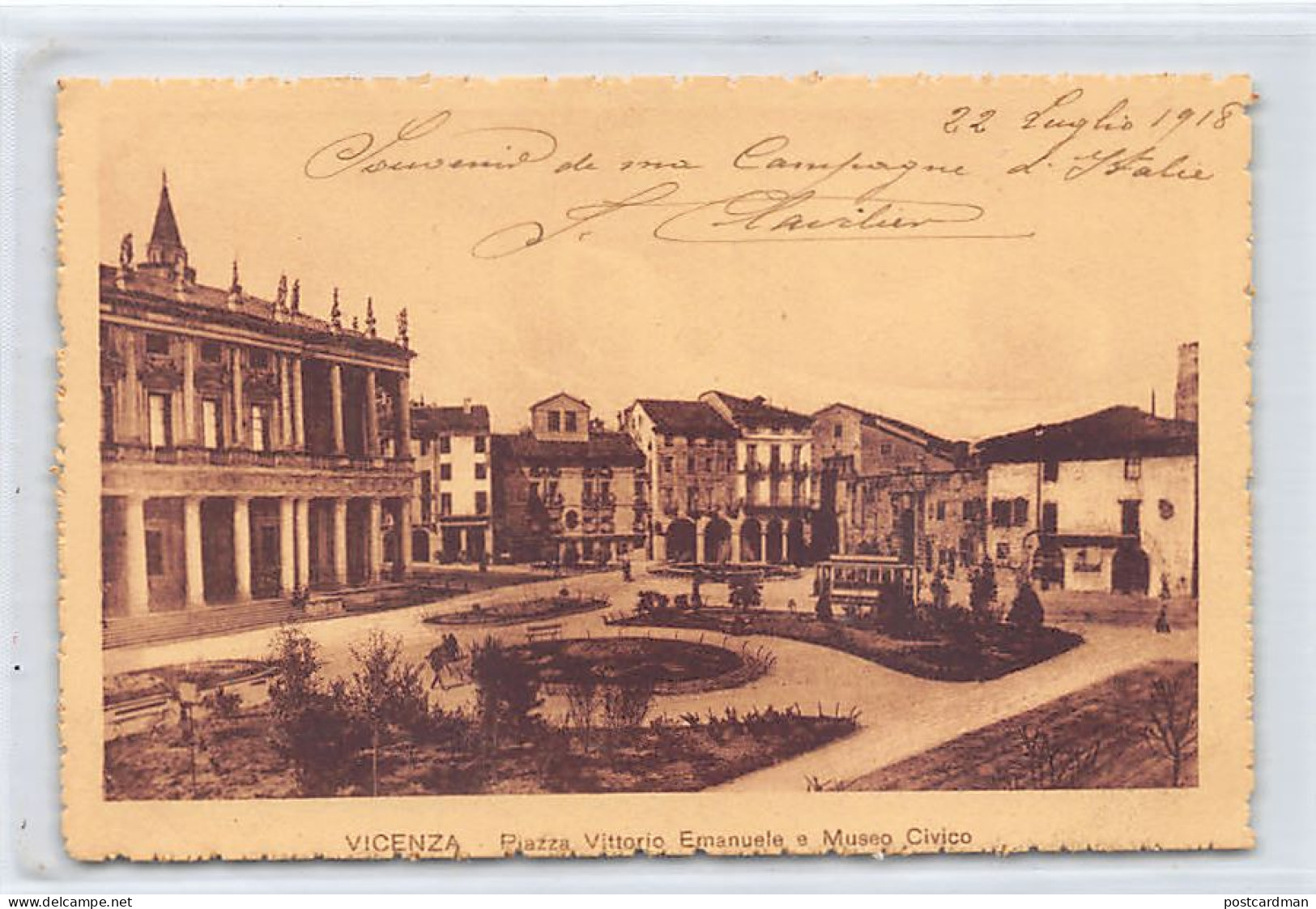 VICENZA - Piazza Vittorio Emanuele E Museo Civico - Ed. G. Buso 5442 - Vicenza