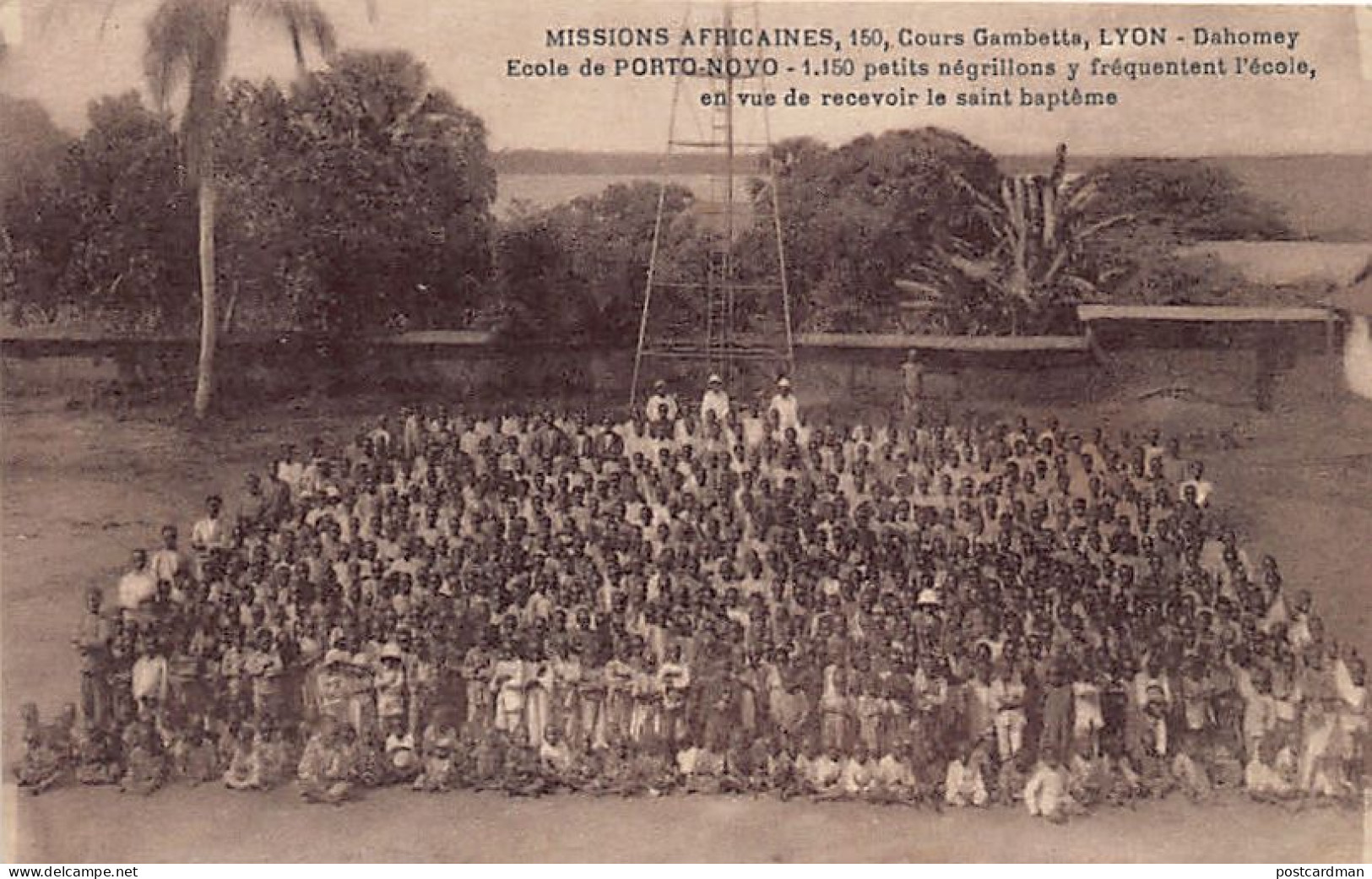 Bénin - PORTO NOVO - L'école, 1150 écoliers - Ed. Missions Africaines  - Benin