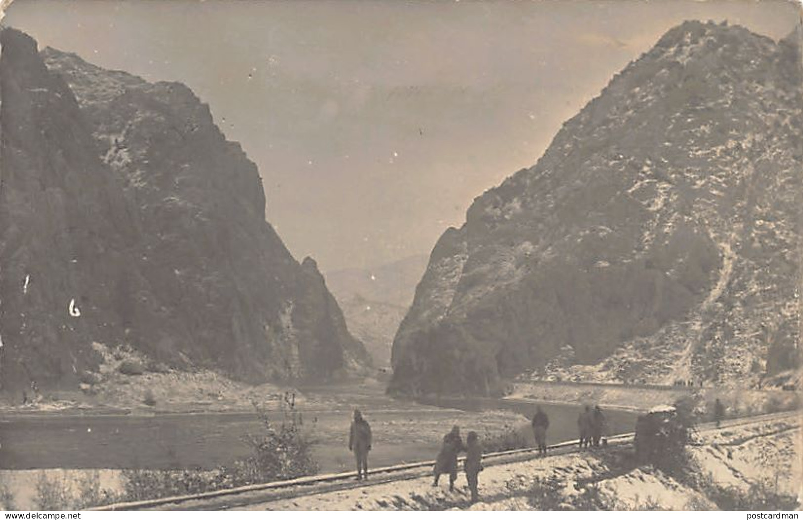 Macedonia - DEMIR KAPIJA - The Iron Gates Of The Vardar River - REAL PHOTO Year 1915 - Publ. Unknown  - North Macedonia