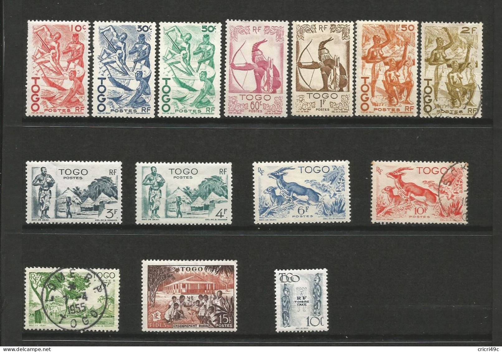 TOGO 1 Lot De 14 Timbres Oblitérés Et Neufs Avec Charnière (A3) - Used Stamps
