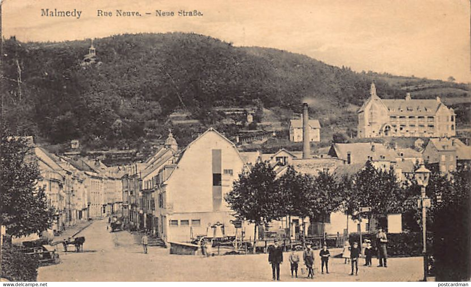 Belgique - MALMÉDY (Liège) Rue Neuve - Malmedy