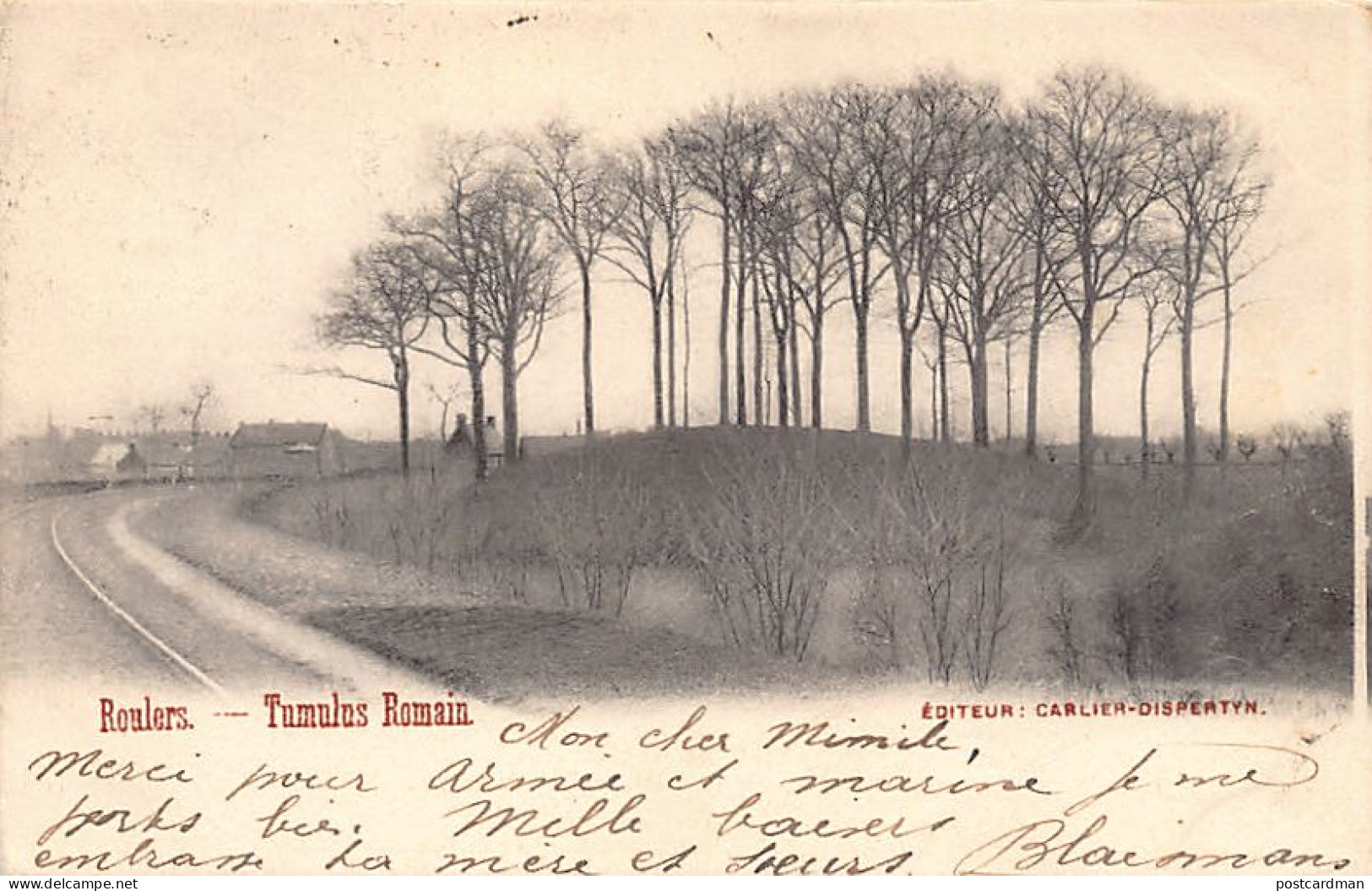 ROESELARE (W. Vl.) Tumulus Romain - Roeselare