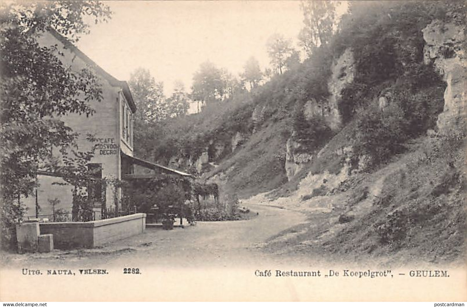 GEULEM (LI) Café Restaurant De Koepelgrot - Uitg. Nauta 2282 - Andere & Zonder Classificatie