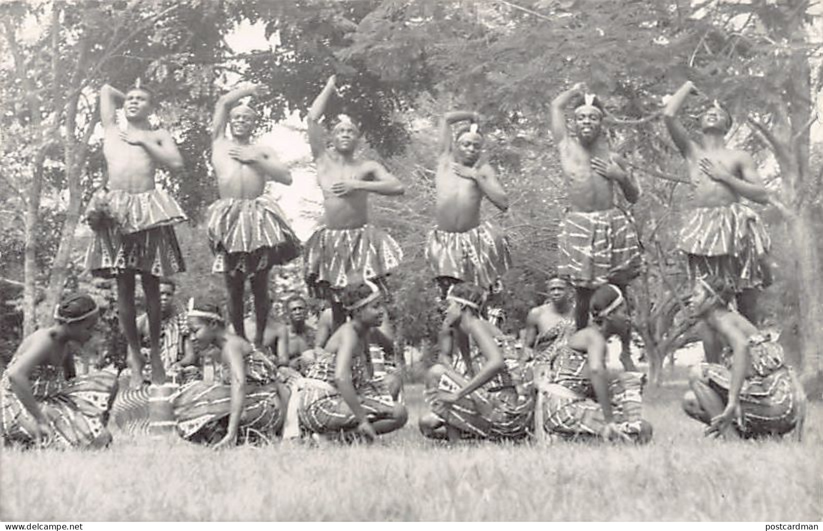 Ghana - Atsiagbekor Dancers - REAL PHOTO - Publ. Photo Africa  - Ghana - Gold Coast