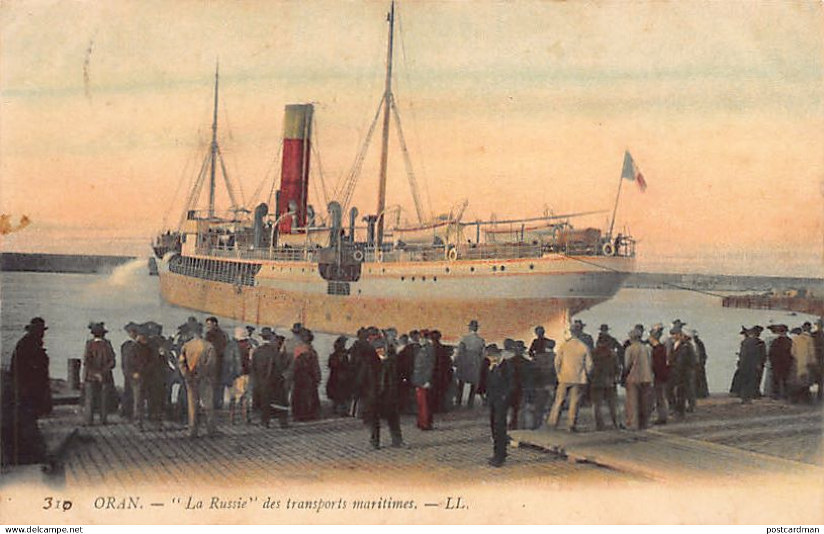 ORAN - Bateau La Russie Des Transports Maritimes - Ed. LL Lévy 310 - Oran