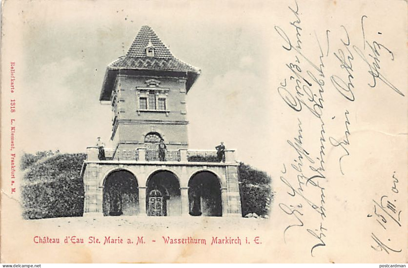 SAINTE-MARIE-AUX-MINES (68) Château D'eau Wasserthurm Markirch - Sainte-Marie-aux-Mines