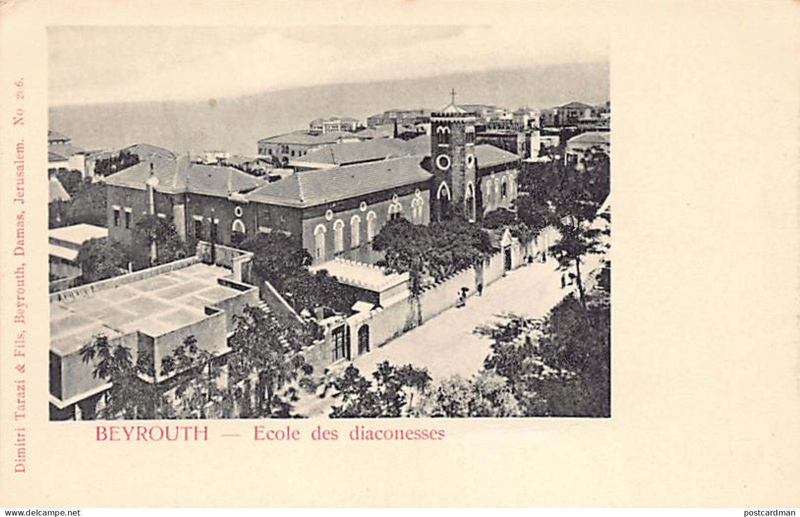 Liban - BEYROUTH - École Des Diaconesses - Ed. Dimitri Tarazi & Fils 206 - Lebanon