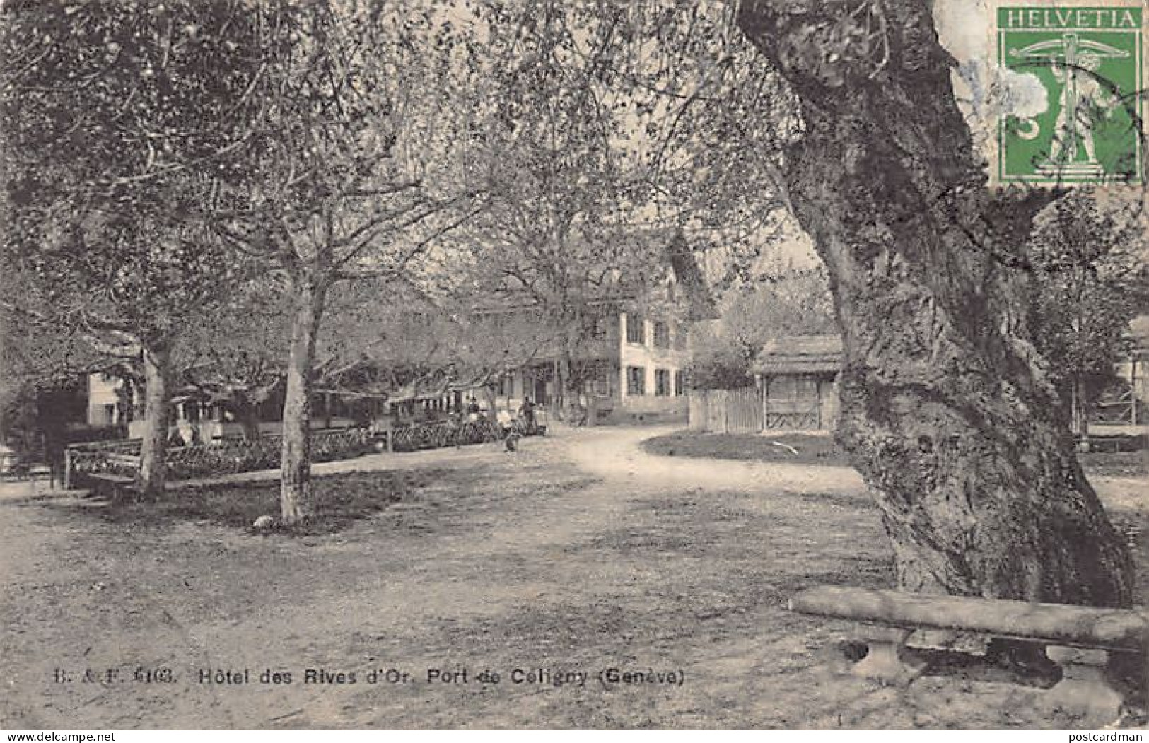 Suisse - Céligny (GE) Hôtel Des Rives D'Or - Ed. Briquet & Fils 6103 - Céligny