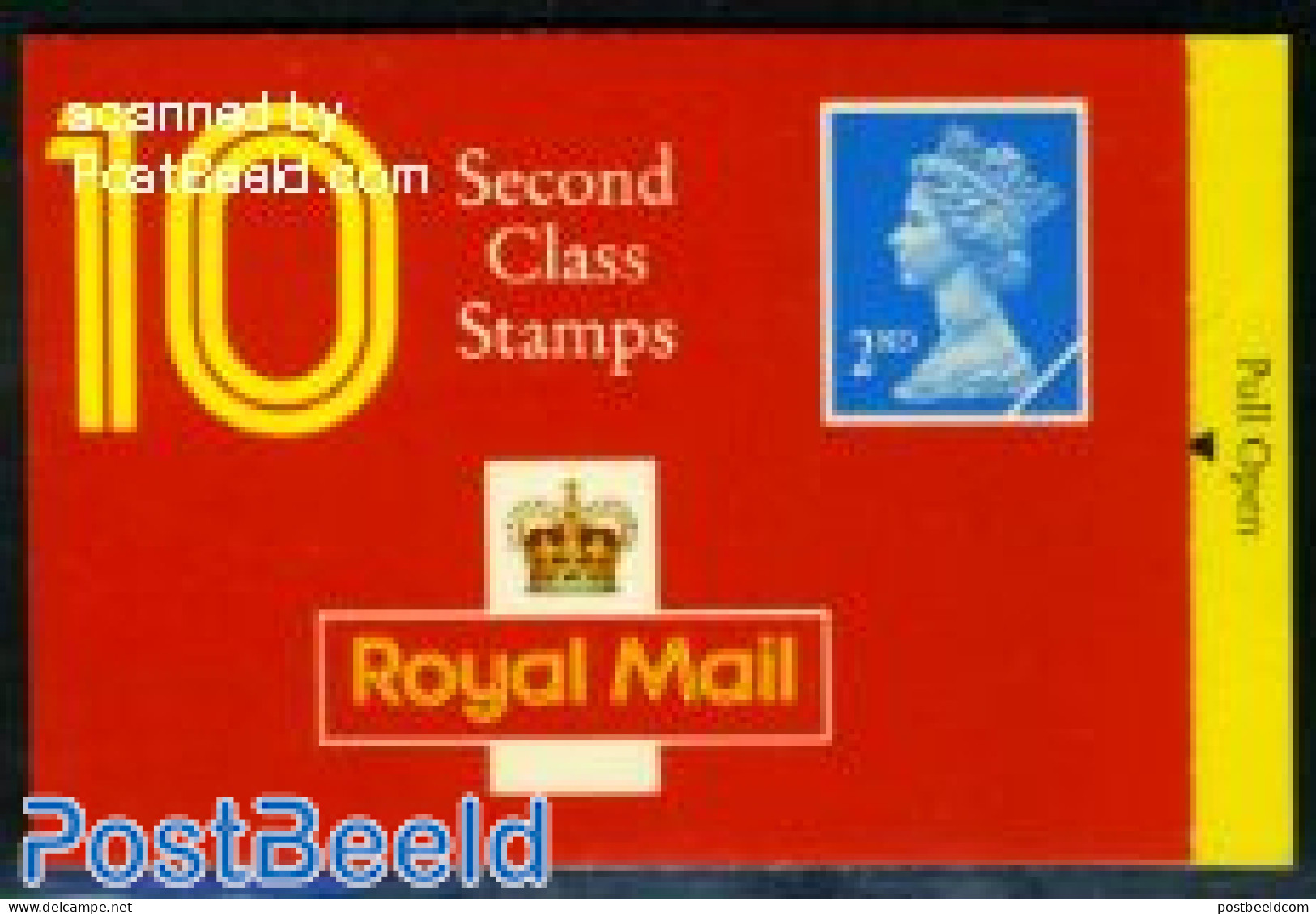 Great Britain 1991 10x2nd Booklet Walsall, Mint NH, Stamp Booklets - Sonstige & Ohne Zuordnung
