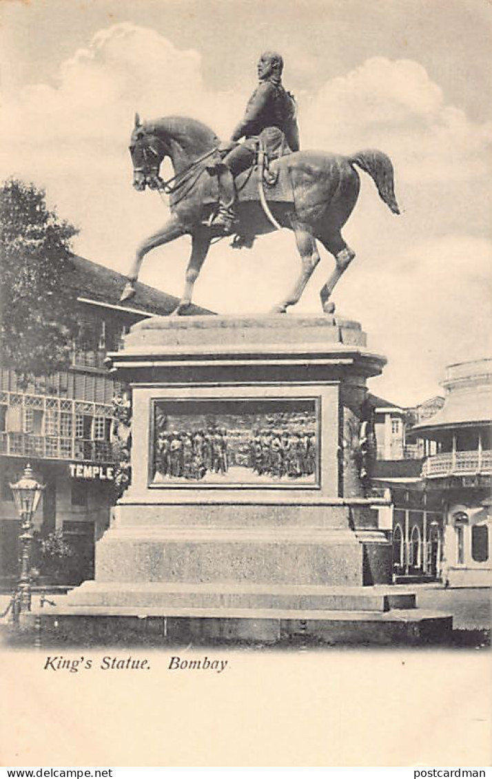 India - MUMBAI Bombay - King's Statue - India