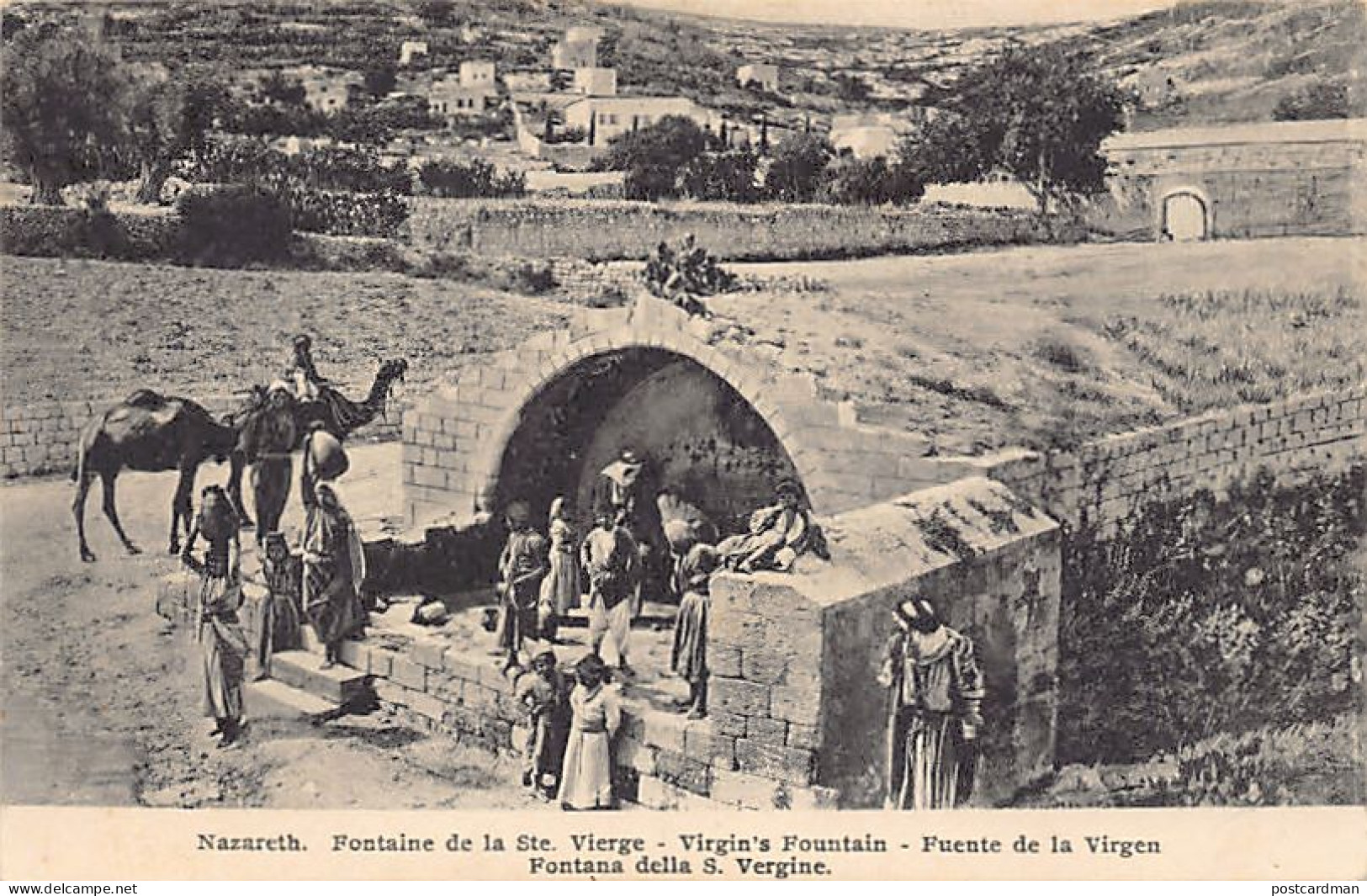 Israel - NAZARETH - Virgin's Fountain - Publ. Unknown 46 - Israel