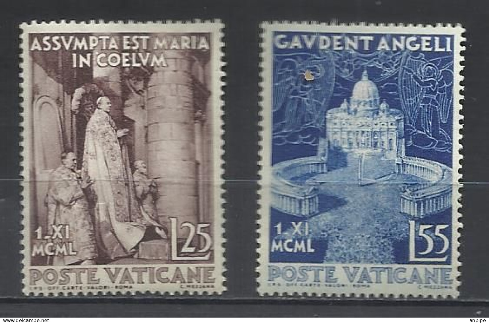 VATICANO, 1951 - Unused Stamps