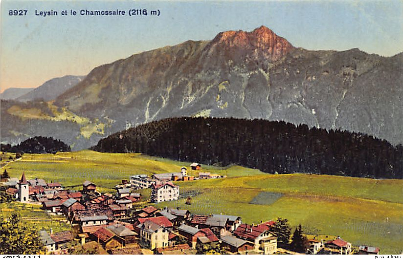 LEYSIN (VD) La Chamossaire - Ed. C.P.N. 8927 - Leysin