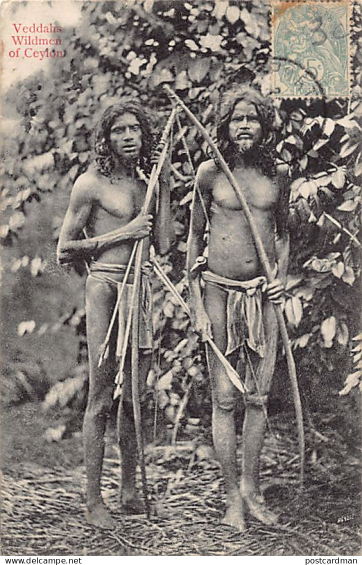 Sri Lanka - Veddahs, Wildmen Of Ceylon - Publ. The Colombo Apothecaries Co. Ltd. - Sri Lanka (Ceylon)