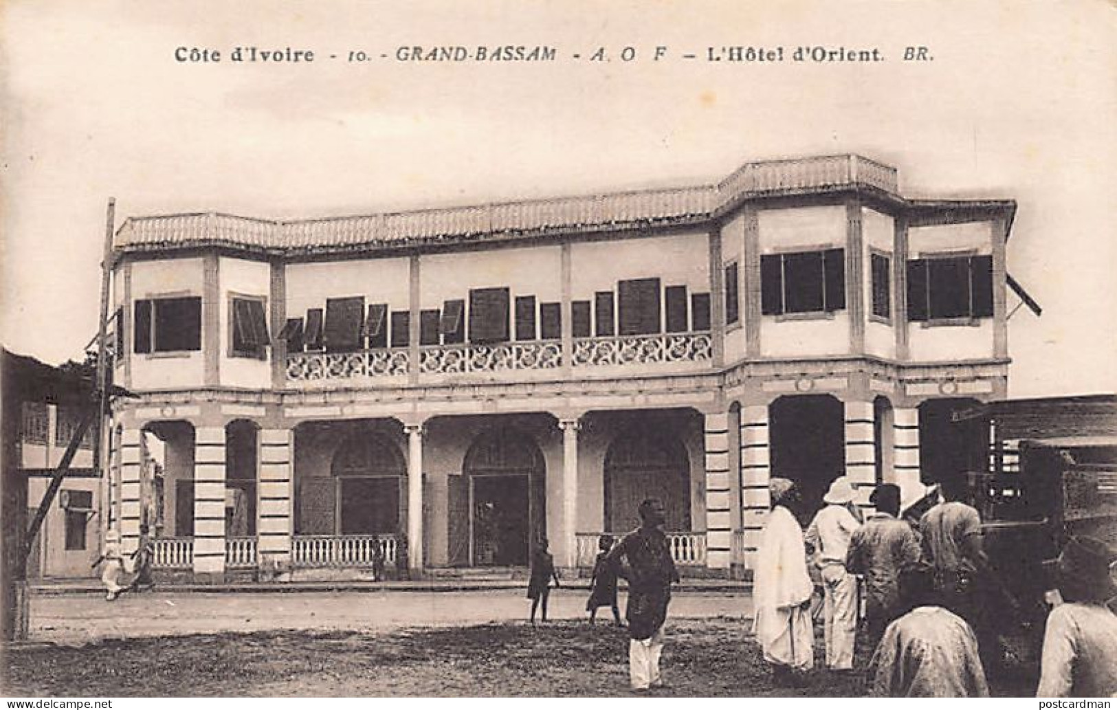 Côte D'Ivoire - GRAND-BASSAM - L'Hôtel D'Orient - Ed. Bloc Frères 10 - Côte-d'Ivoire