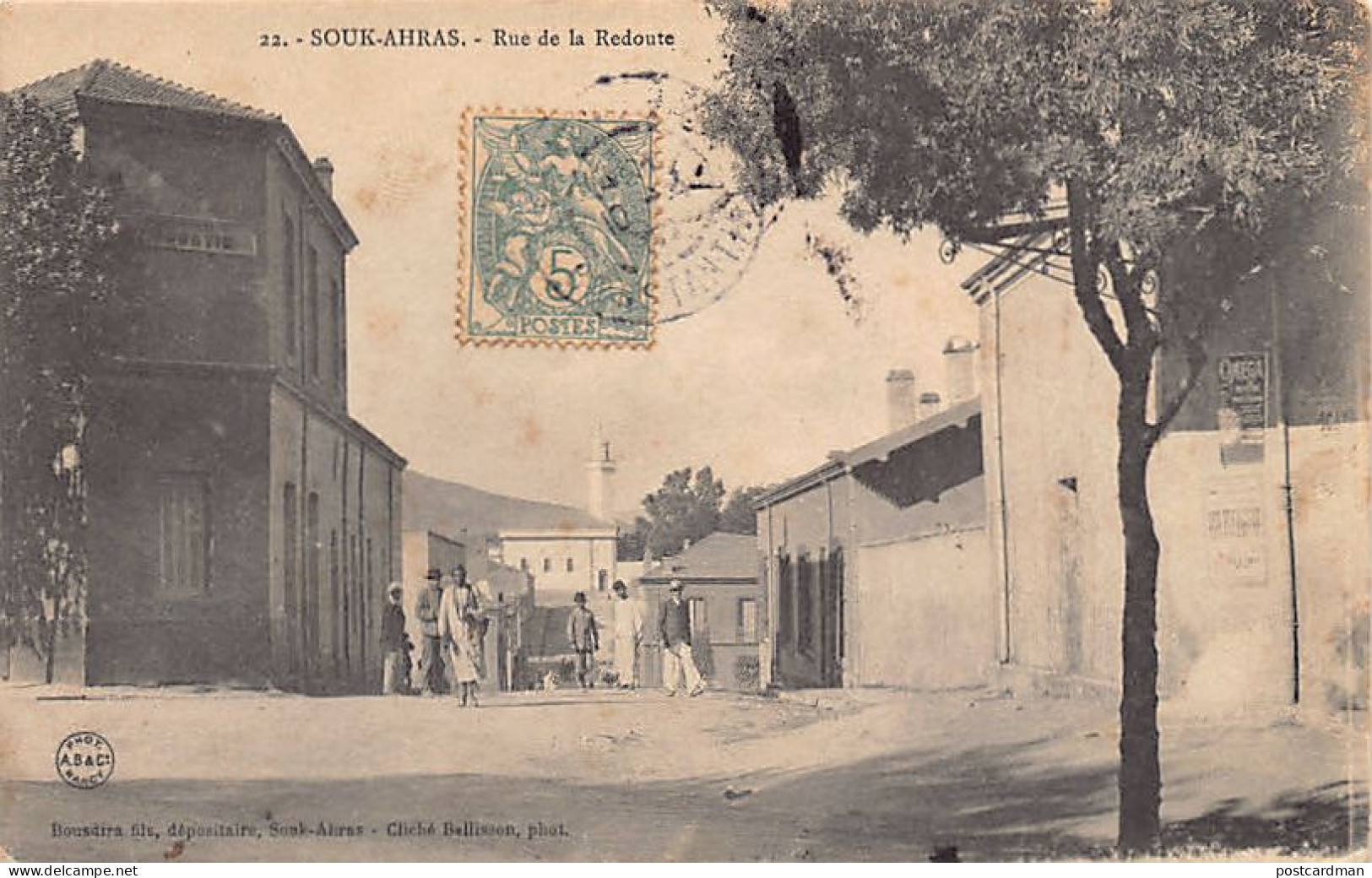 Algérie - SOUK AHRAS - Rue De La Redoute - Ed. Bousdira Fils 22 - Souk Ahras