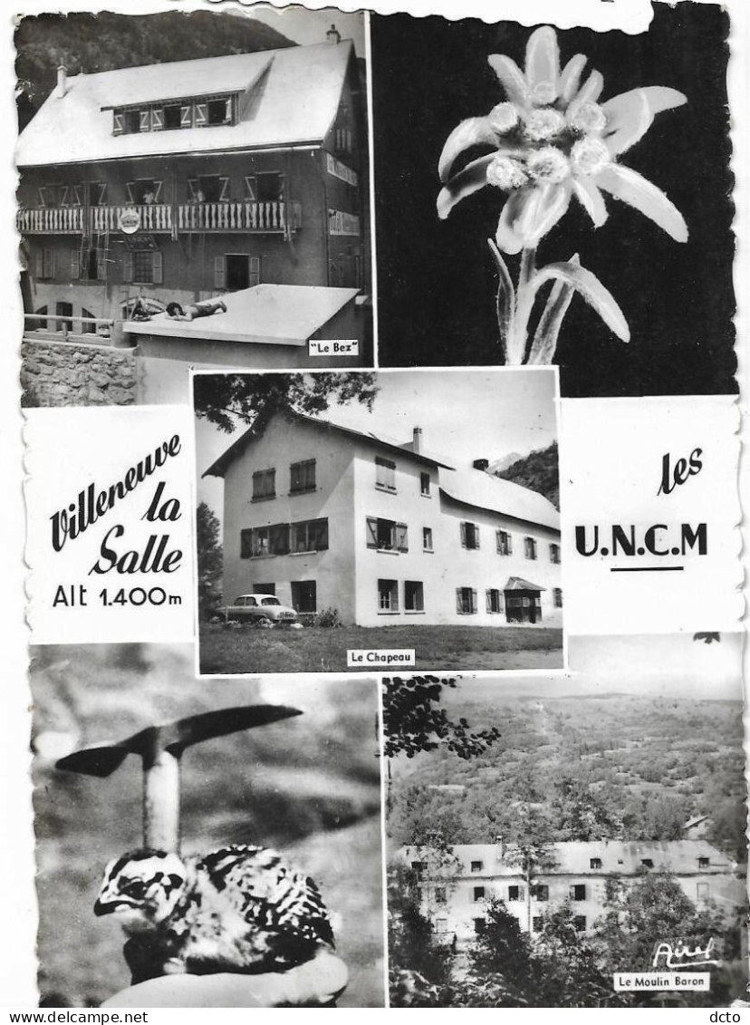 VILLENEUVE-la-SALLE (05) Les U.N.C.M. Ed. Airel 143, Cpsm GF, Envoi 1966 - Other & Unclassified