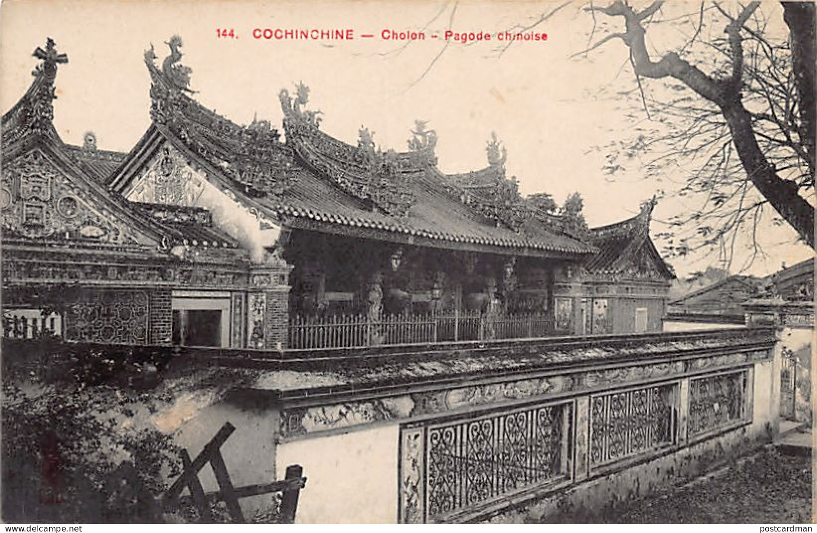 Vietnam - CHOLON - Pagode Chinoise - Ed. ? 144 - Viêt-Nam