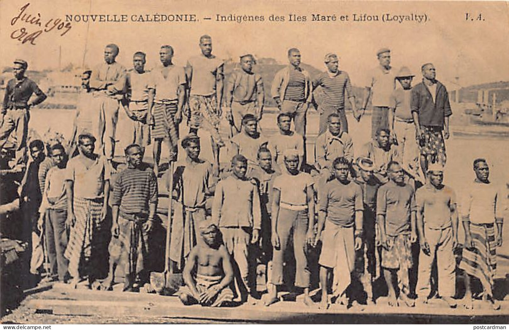 Nouvelle Calédonie - Indigènes Des Iles Maré Et Lifoy (Loyalty) - Ed. V.A.  - Nouvelle Calédonie
