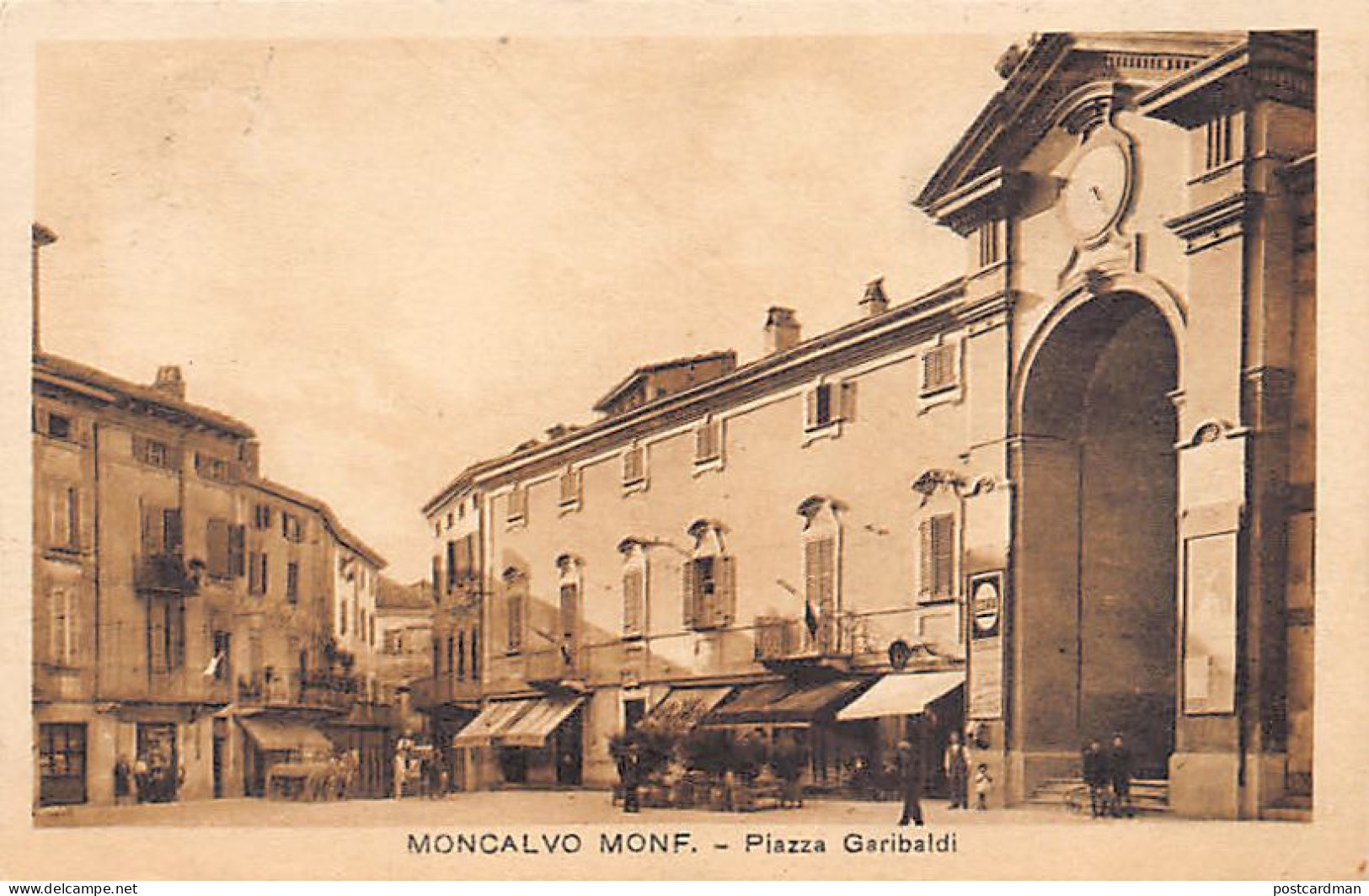 MONCALVO (AT) Piazza Garibaldi - Autres & Non Classés