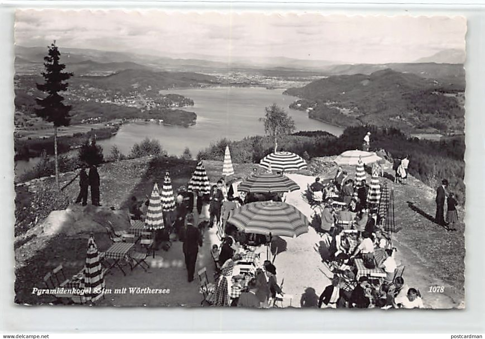 Österreich - Keutschach (K) Pyramidenkogel Mit Wörthersee - Autres & Non Classés