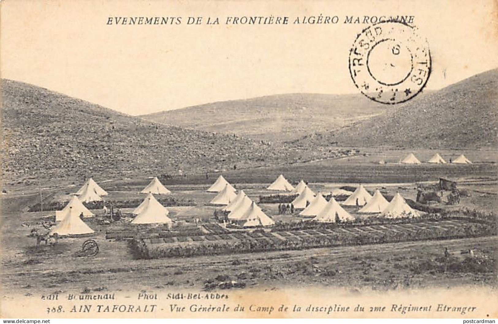 Maroc - LÉGION ÉTRANGÈRE - Camp De Discipline Du 2ème Régiment Étranger à Aïn Taforalt - Ed. N. Boumendil (Sidi Bel Abbè - Other & Unclassified