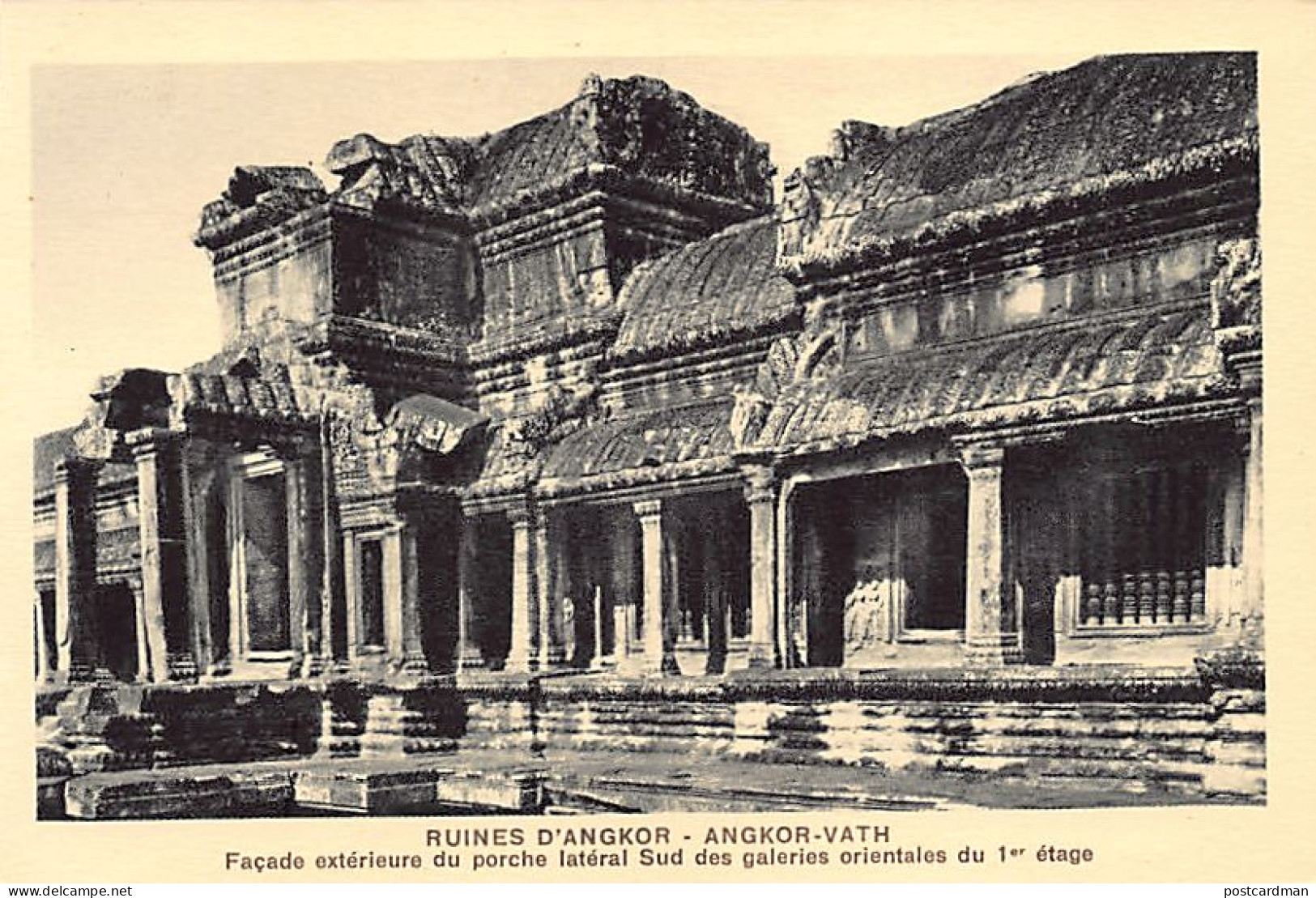 Cambodge - Ruines D'Angkor - ANGKOR VAT - Façade Extérieure - Ed. Nadal  - Cambodge