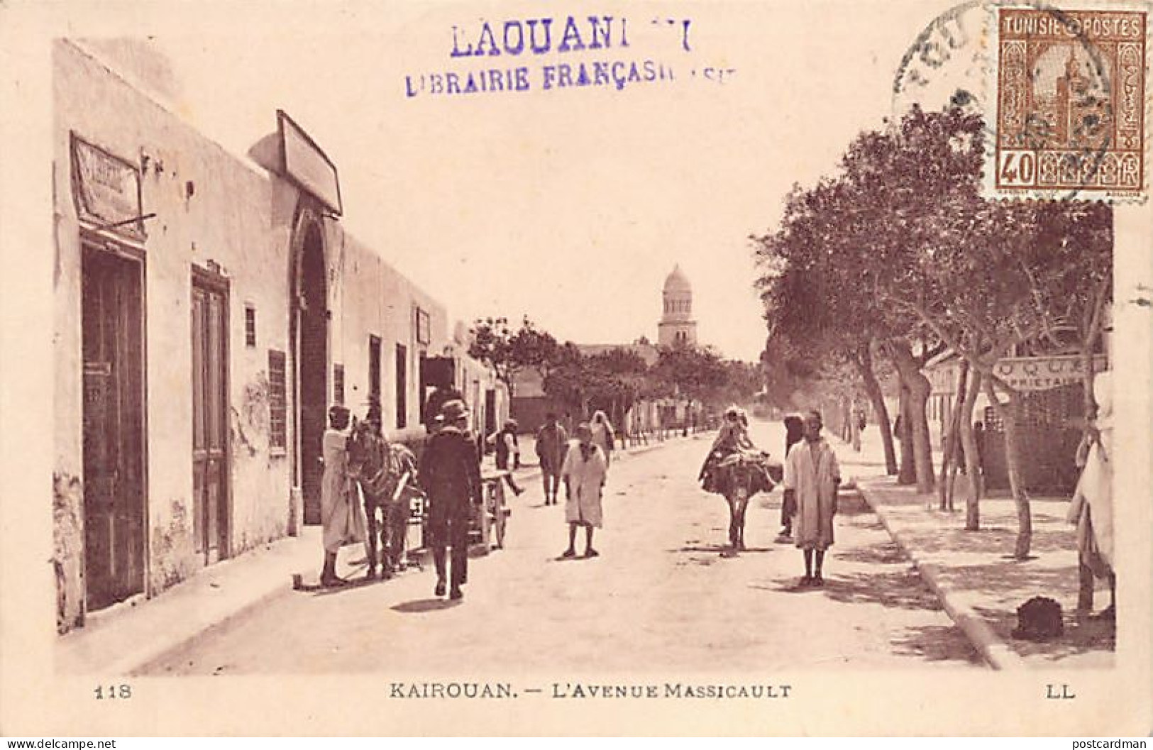 KAIROUAN - L'avenue Massicault - Tunisia