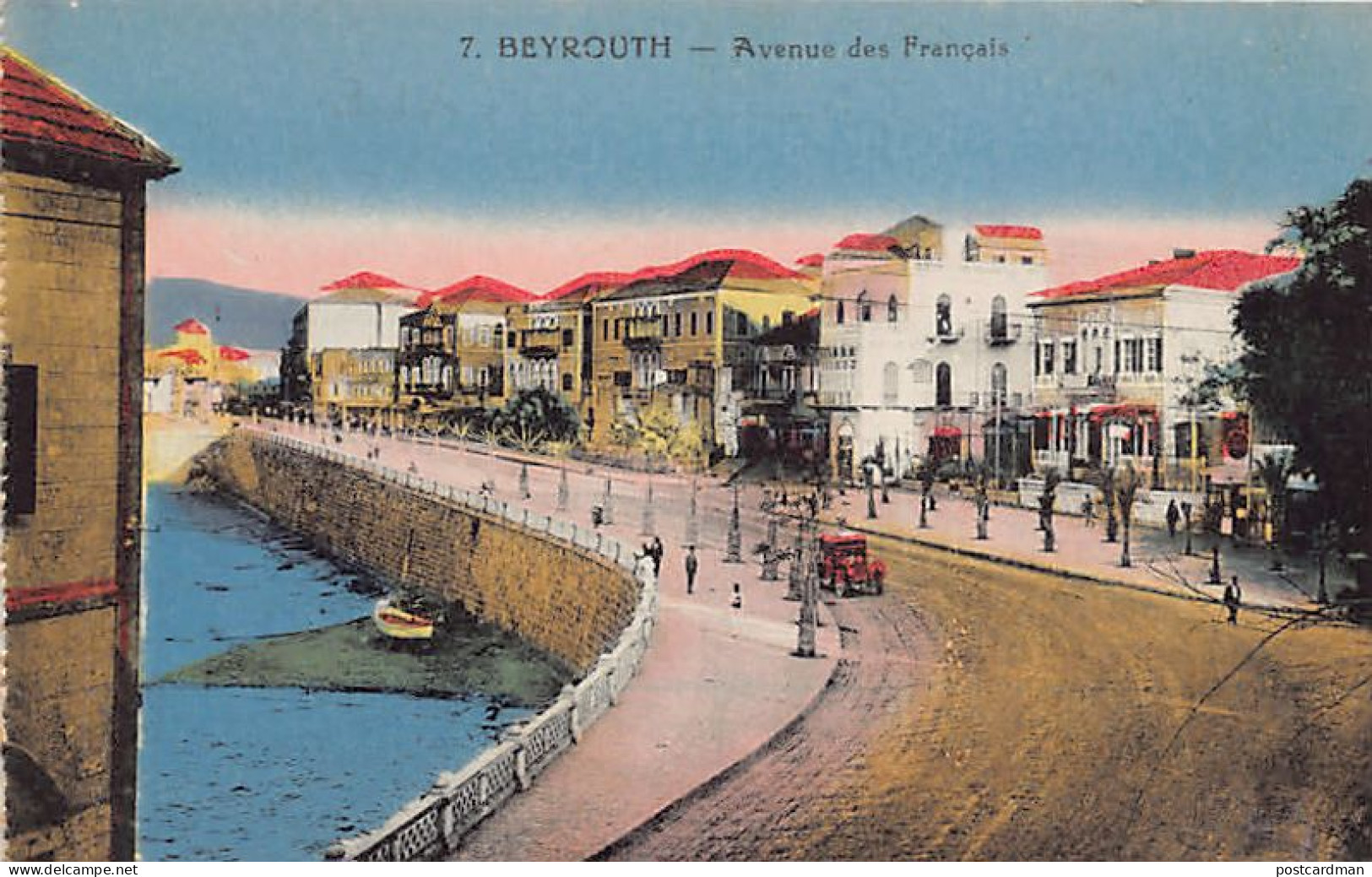 Liban - BEYROUTH - Avenue Des Français - Ed. M. I. Corm Et Cie 7 - Liban