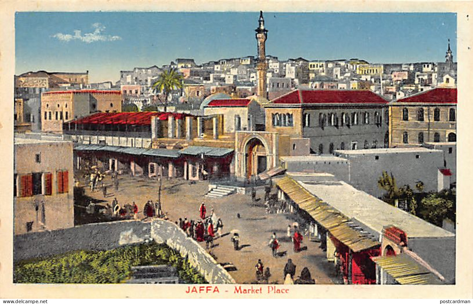 Israel - JAFFA - Market Place - Publ. The Cairo Postcard Trust Serie 804 - Israel