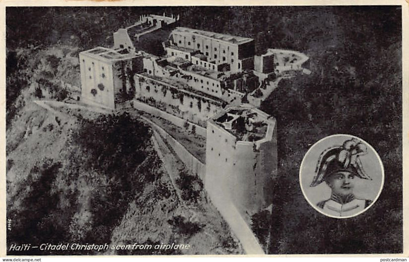 Haiti - The Citadel And A Picture Of King Christophe - Aerial View - Publ. K. H.  - Haïti