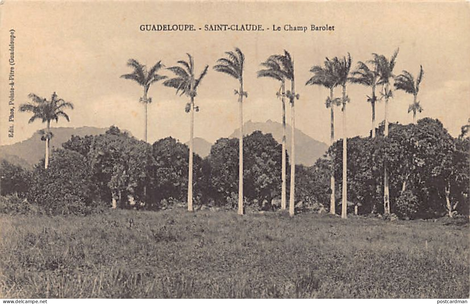 Guadeloupe - SAINT-CLAUDE - Le Champ Barolet - Ed. Phos  - Other & Unclassified