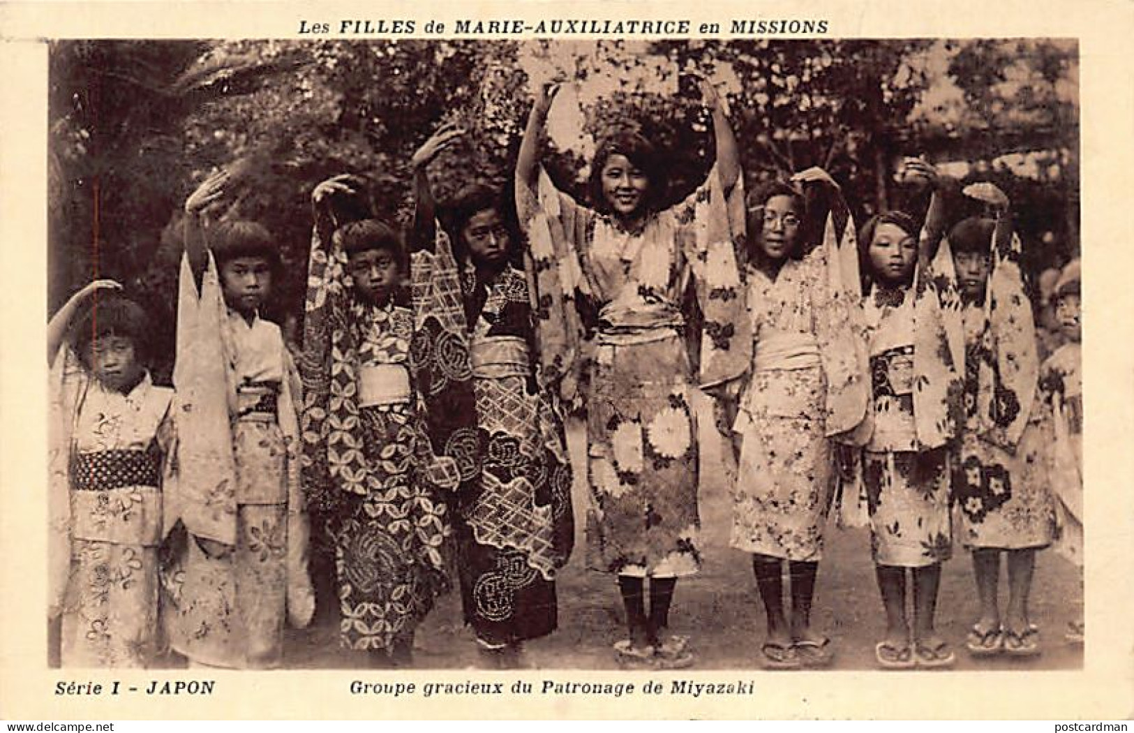 Japan - MIYAZAKI - Group Of Girls - Publ. The Daughters Of Mary Help Of Christians In Missions - Other & Unclassified