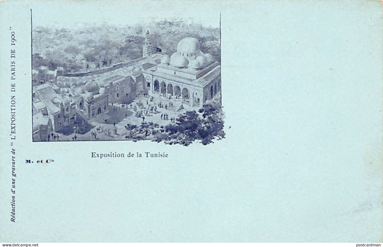 Tunisie - Le Pavillon Tunisien à L'Exposition Universelle De Paris En 1900 - Ed. M. Et Cie 6617 - Tunisia