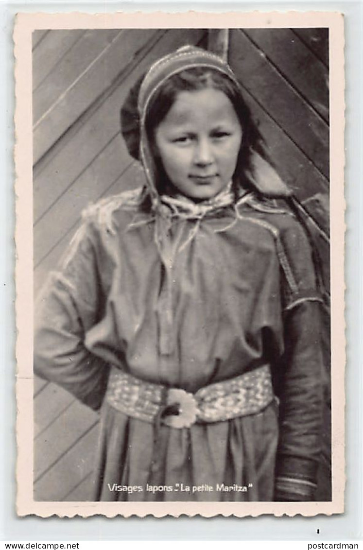SVERIGE Sweden - Lapland Faces - Little Maritza - Publ. Unknown (in France)  - Zweden