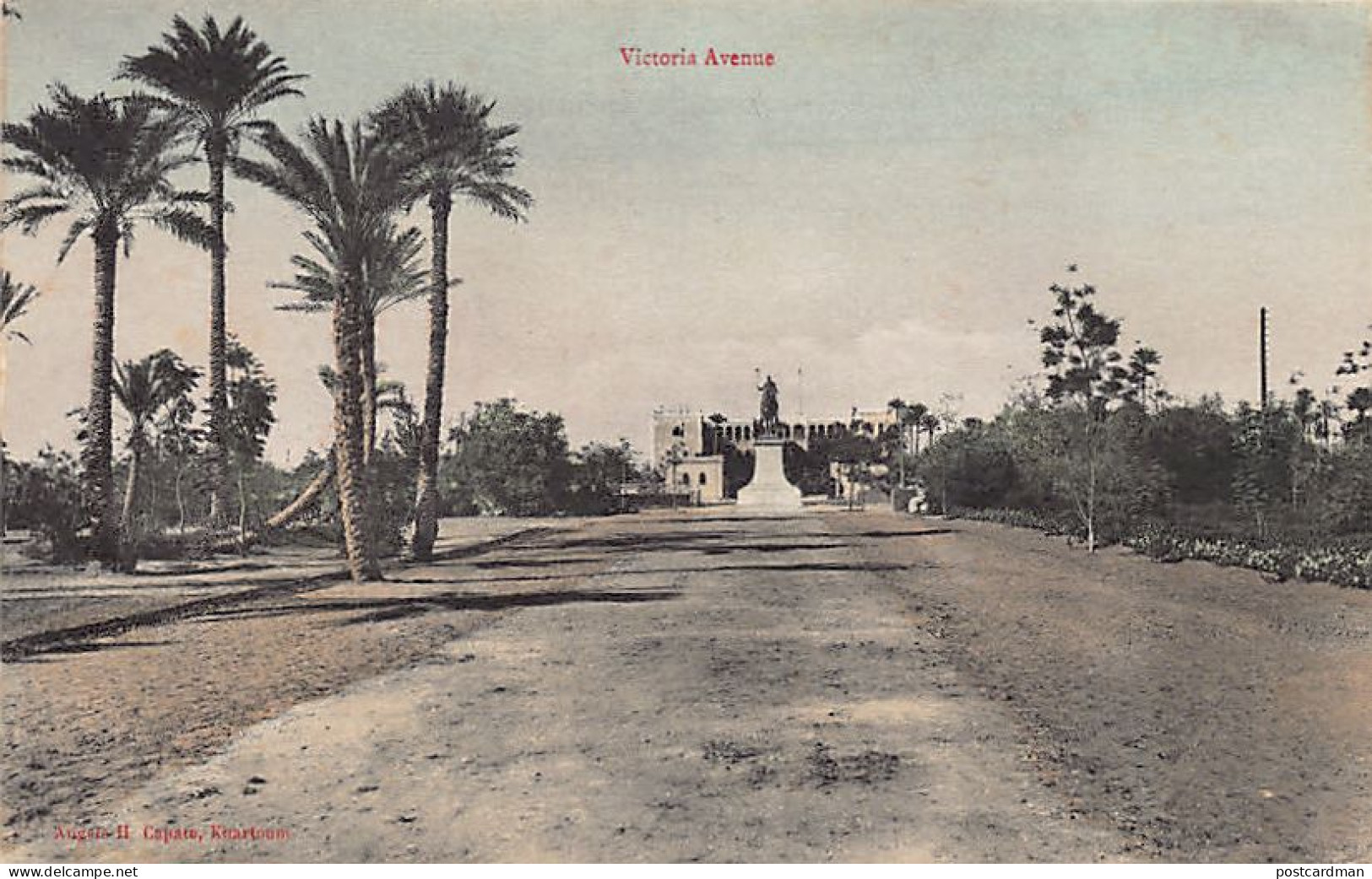 Sudan - KHARTOUM - Victoria Avenue - Publ. Angelo H. Capato  - Soudan