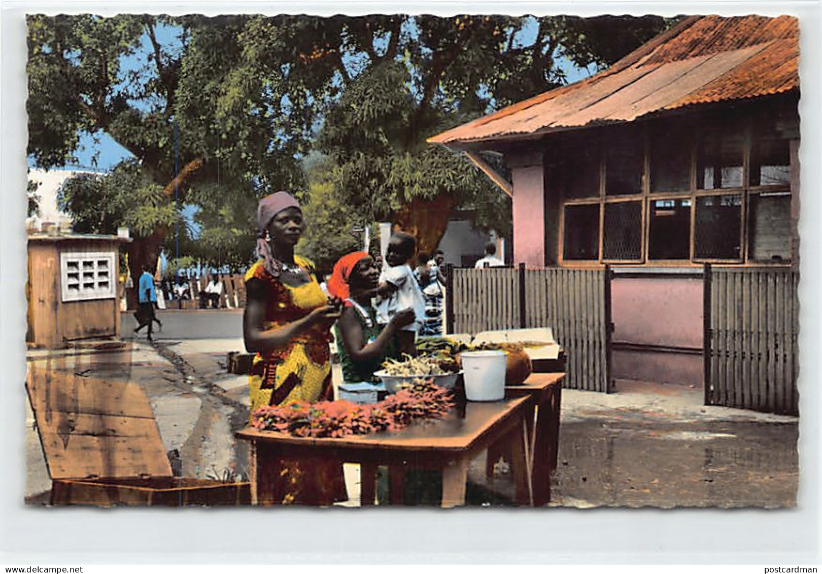 Centrafrique - BANGUI - Le Marché Central - Ed. Hoa Qui 3510 - Centrafricaine (République)