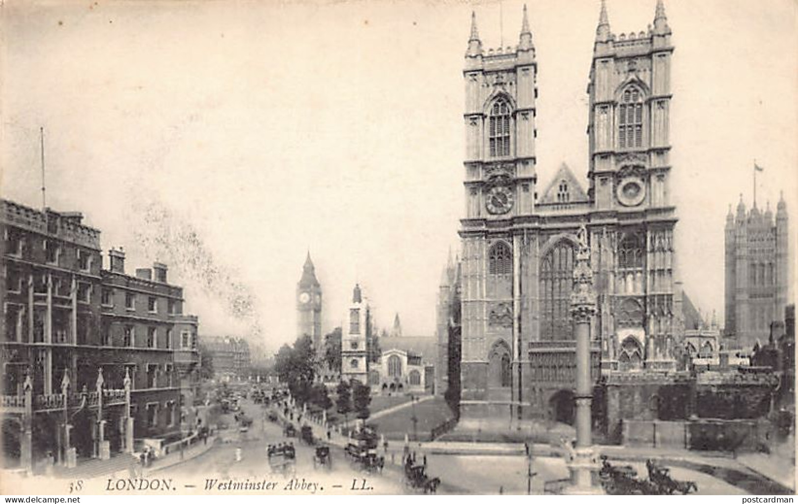 England - LONDON Westminster Abbey,  Publisher Levy LL. 38 - Westminster Abbey