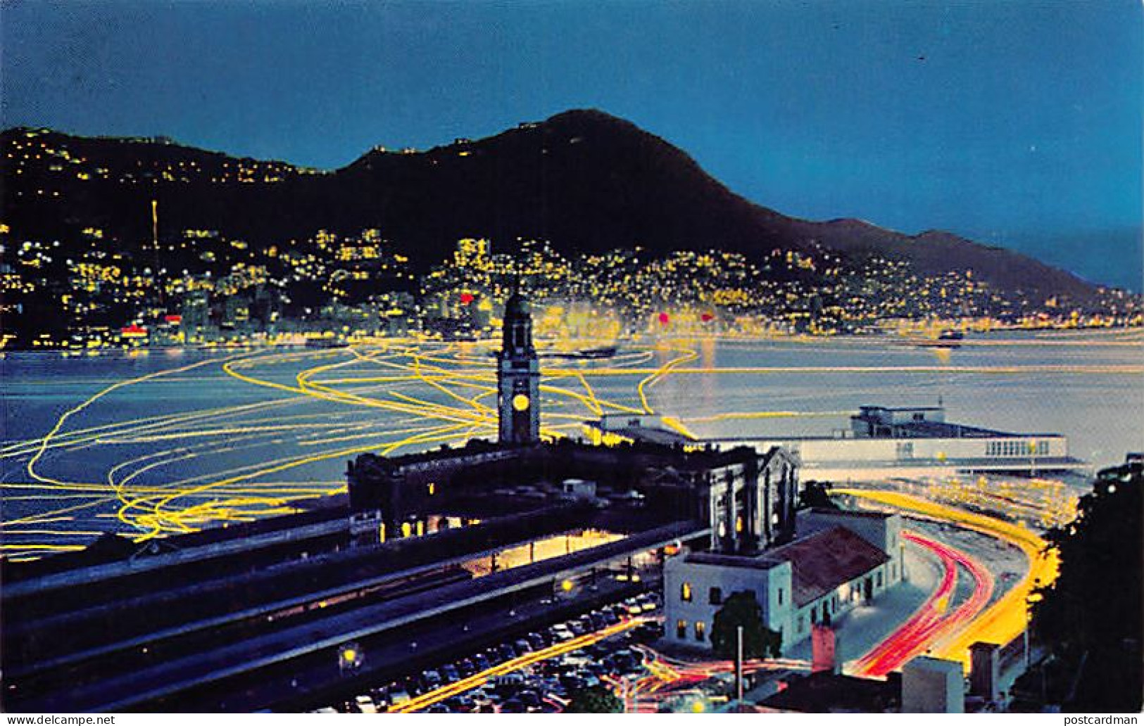 China - HONG KONG - At Night - Publ. Yat Sun Printing Co. 310 - China (Hong Kong)