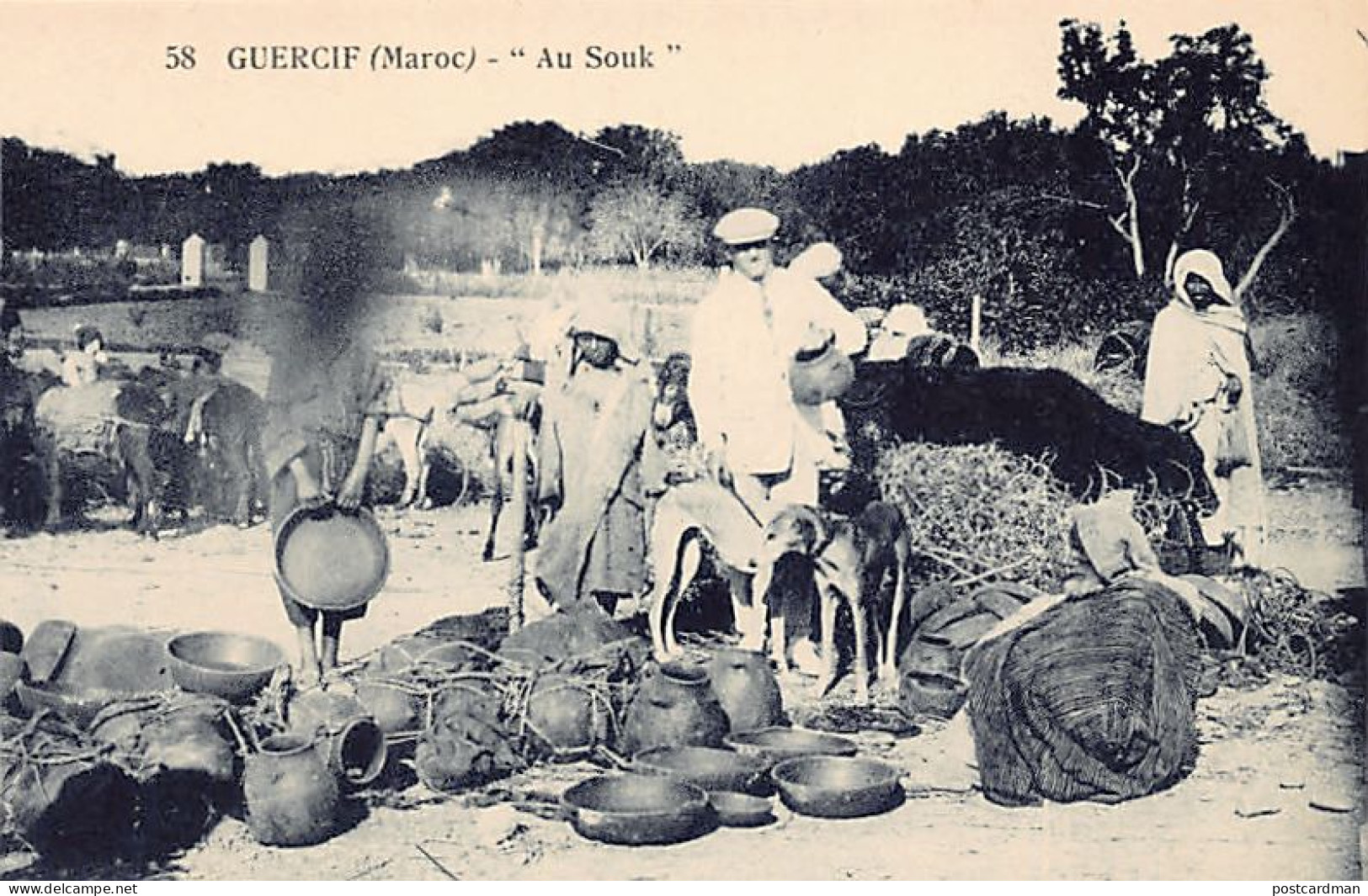 GUERCIF - Au Souk - Ed. Boumendil 58 - Other & Unclassified