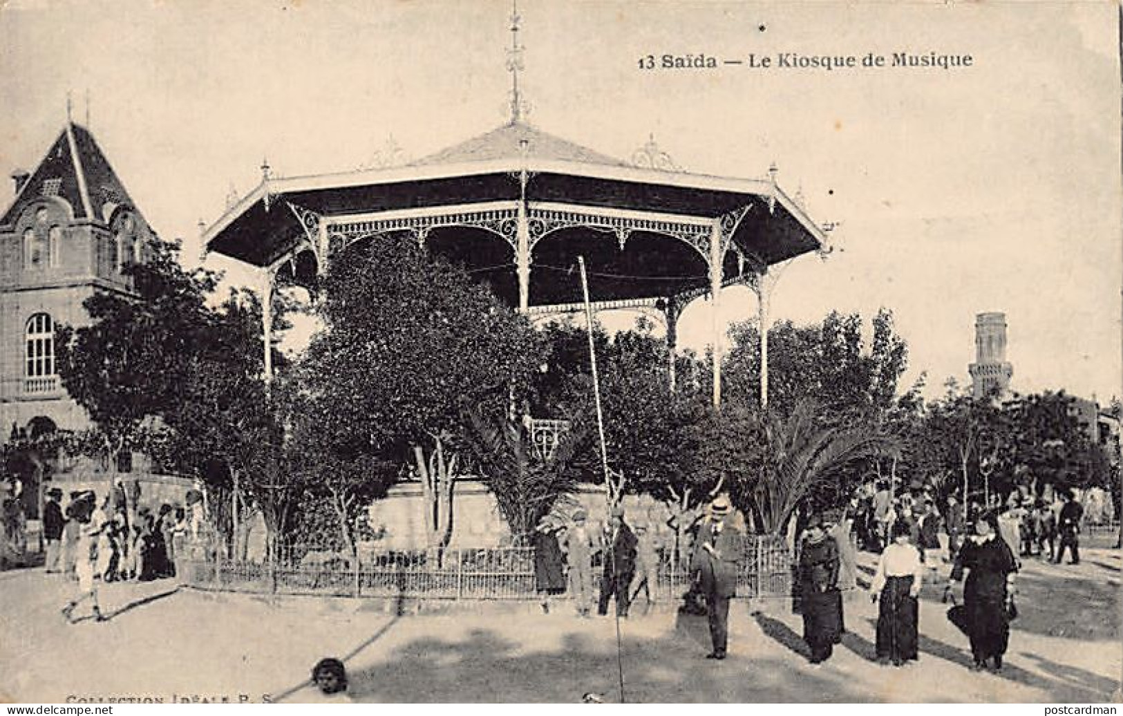 Algérie - SAÏDA - Le Kiosque à Musique - Ed. Collection Idéale P.S. 13 - Saida