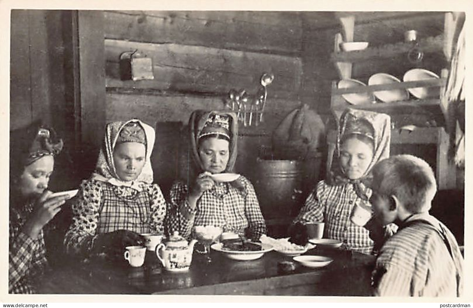 Finland - Kolttaeukot Tsajustelemassa - Skolt-women At Tea - Publ. Rovaniemen Ki - Finlande