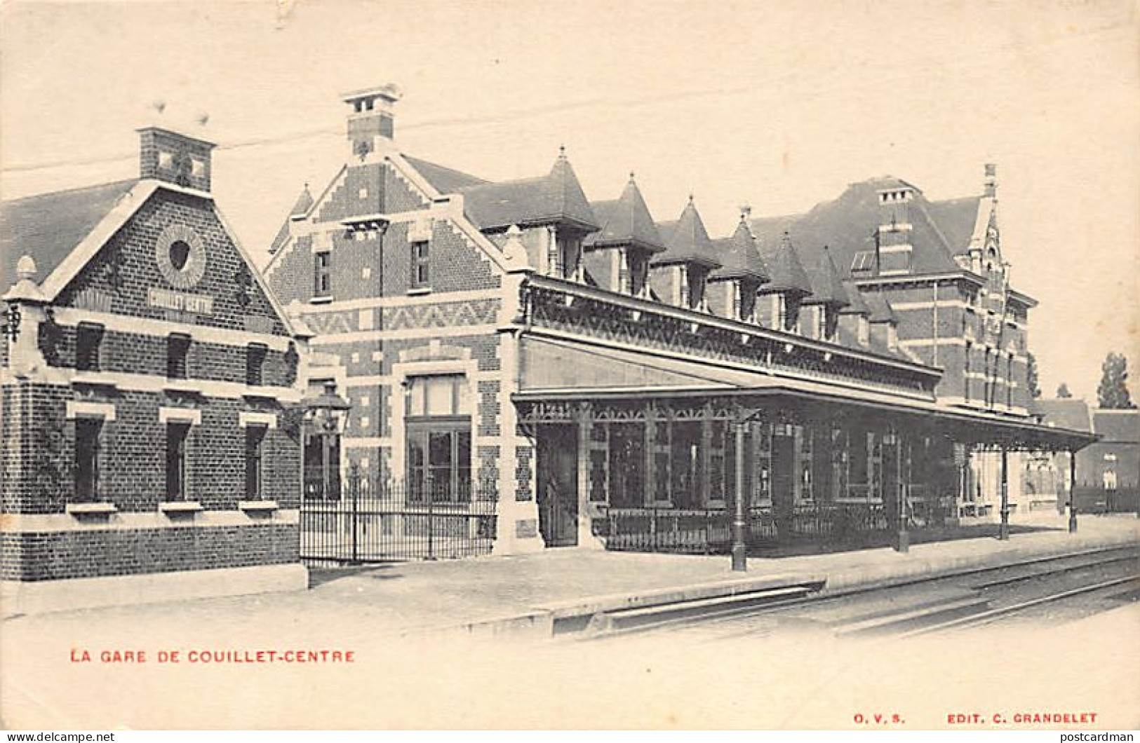 Belgique - COUILLET (Hainaut) La Gare De Couillet-Centre - Otros & Sin Clasificación