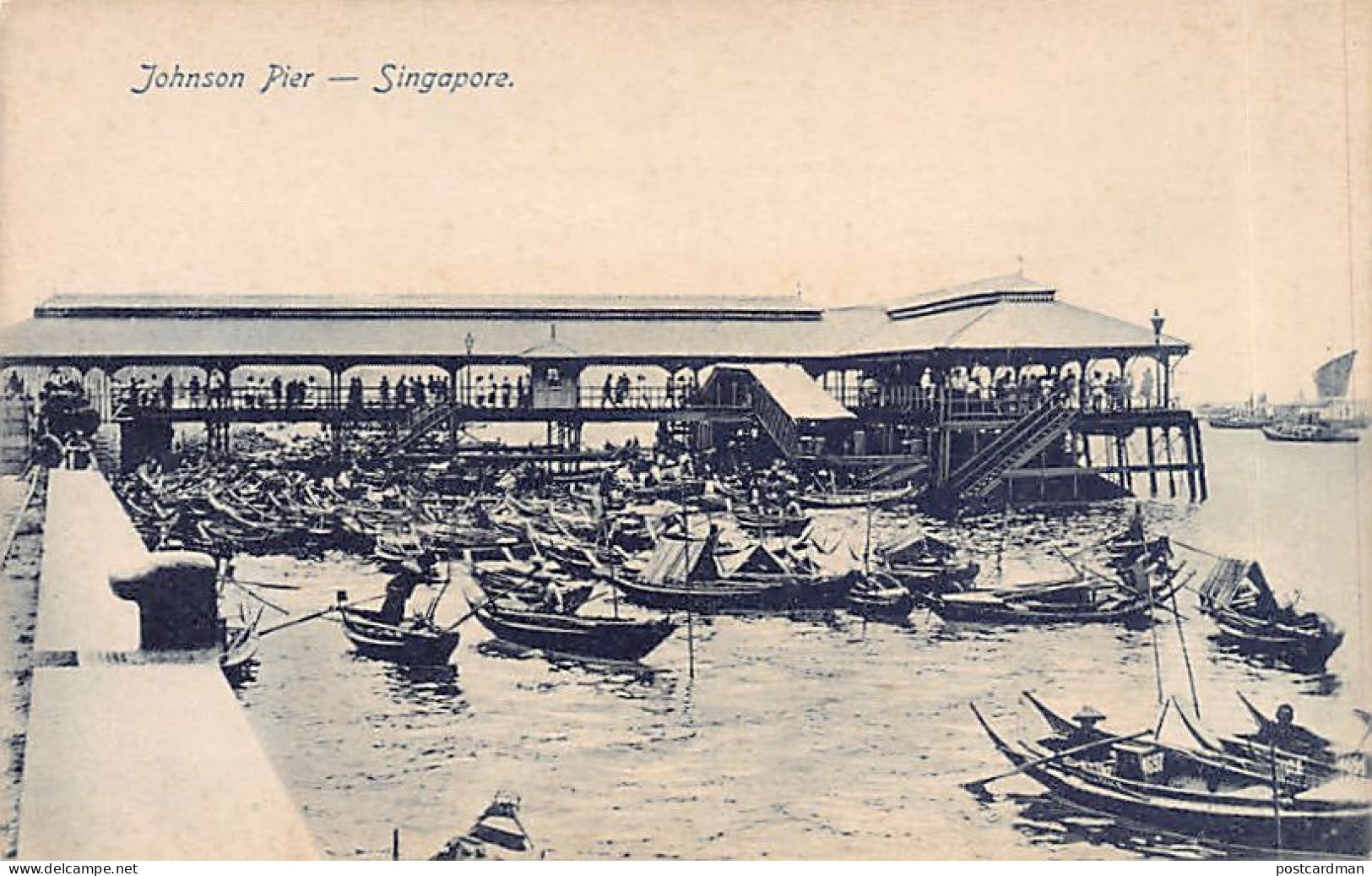 Singapore - Johnson Pier - Publ. The Continental Stamp Co. 9 - Singapore