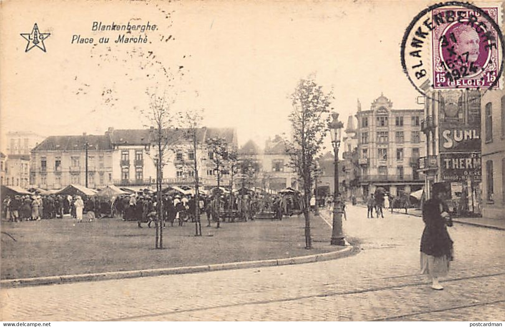 België - BLANKENBERGE (W. Vl.) Marktplaats - Blankenberge