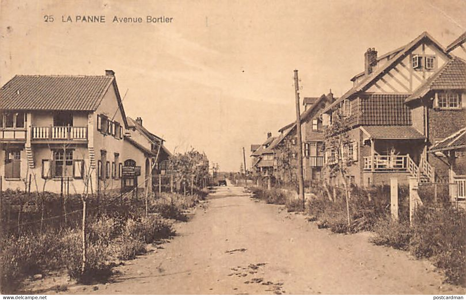 DE PANNE (W. Vl.) Avenue Bortier - De Panne
