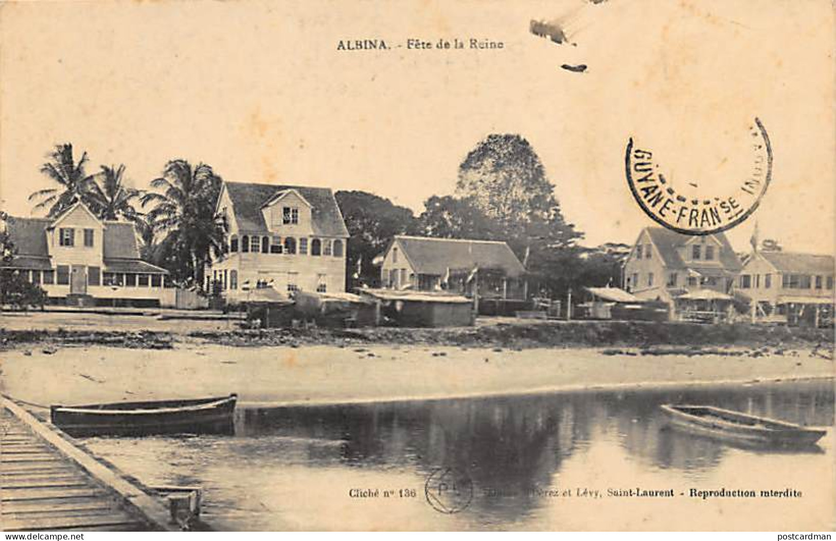 Suriname - ALBINA - Fête De La Reine - Koninginnedag - Uitg. Pérez Et Lévy 136 - Suriname