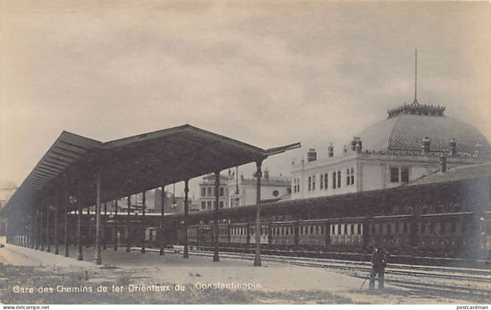 Turkey - ISTANBUL - Oriental Railway Station Of Constantinople - - Gare Des Chemins De Fer Orientaux De Constantinople - Turkey